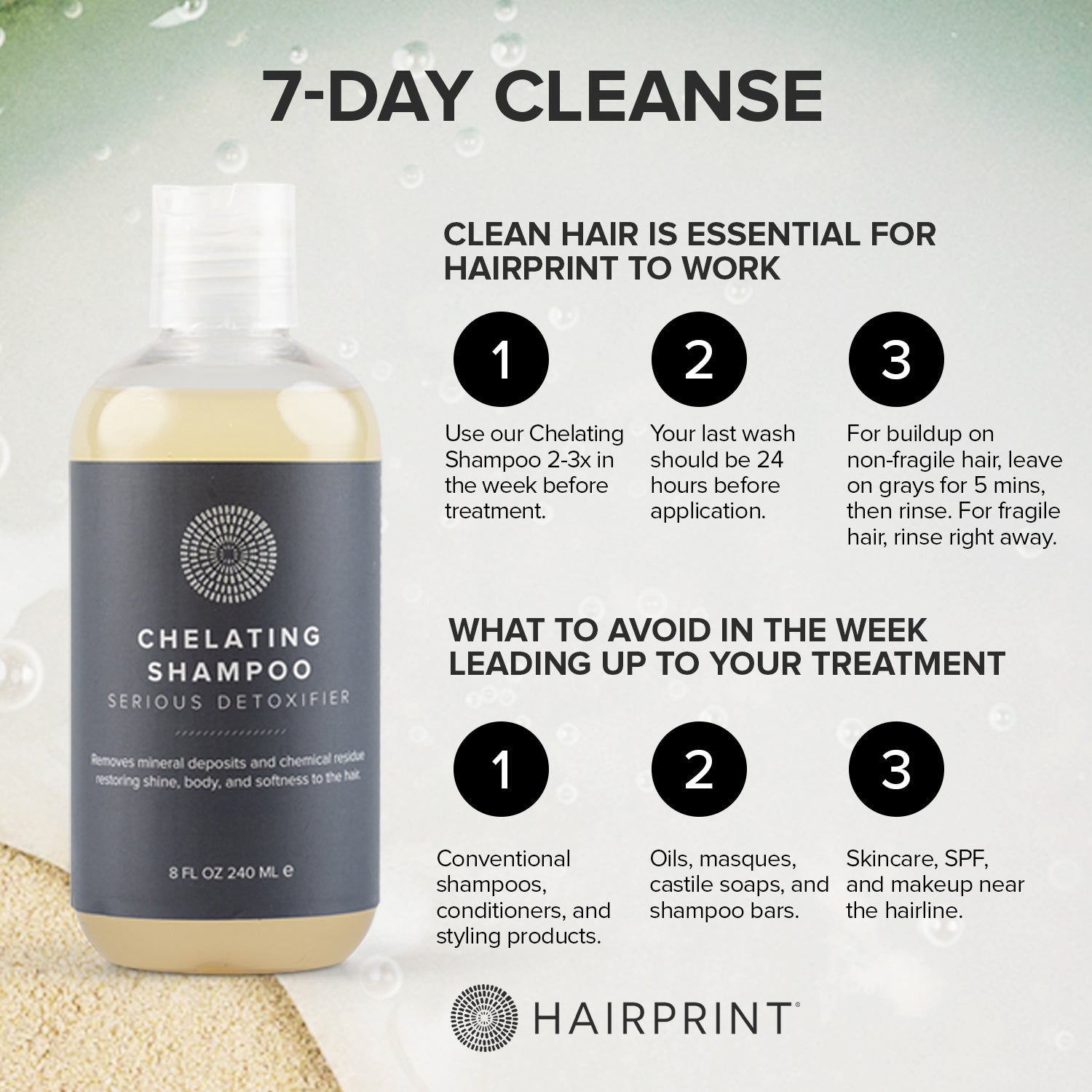 HAIRPRINT PLUS - For thick hair or stubborn grays